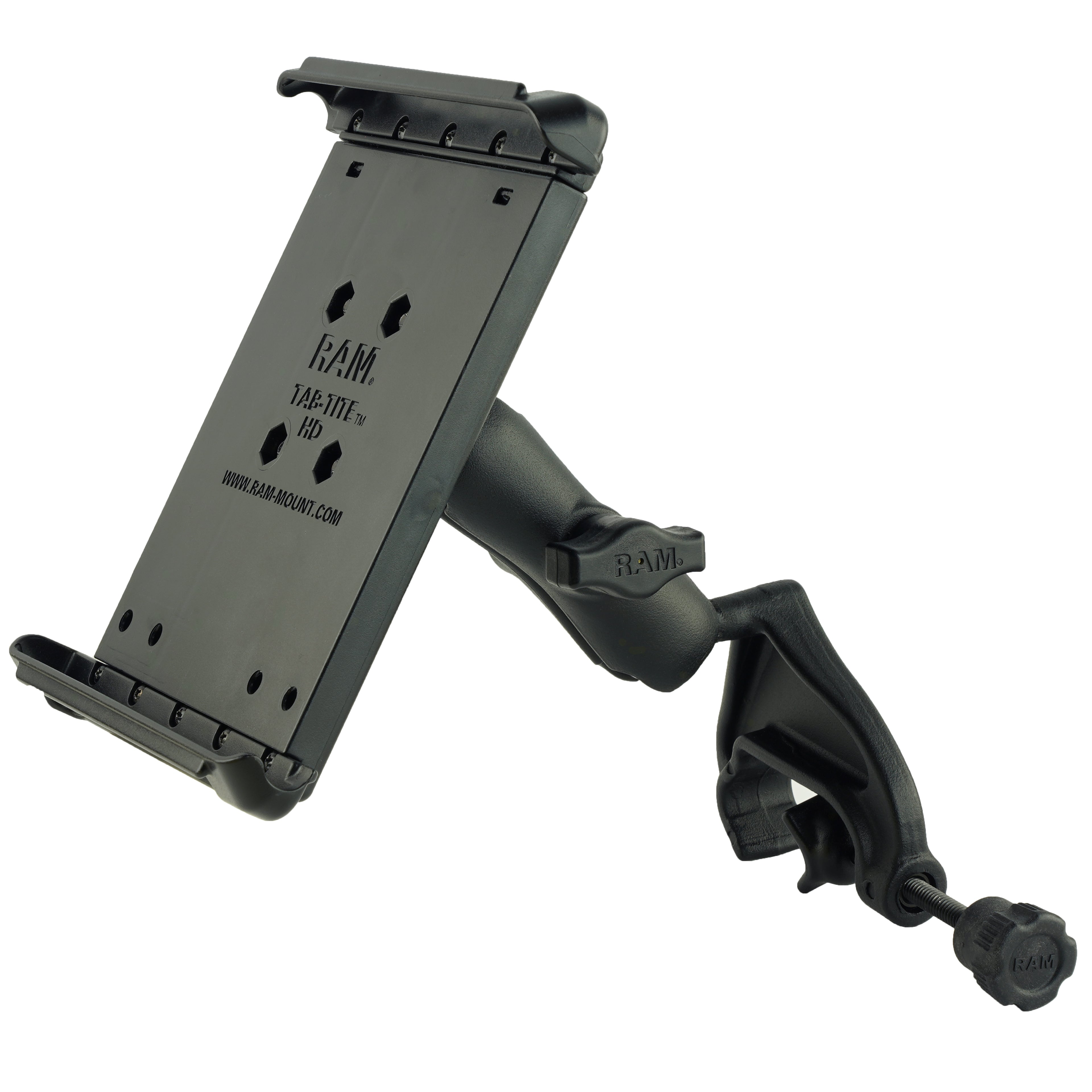 RAM Tab-Tite™ Vliegstuur Klem Montage voor iPad mini-serie + meer - RAM Mounts RAM-B-121-TAB2U afbeelding 4