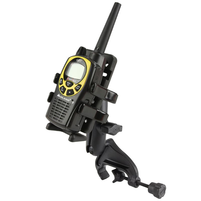 RAM Vinger-Grip™ Universele Houder met Yoke Klem Basis - RAM Mounts RAM-B-121-UN4U afbeelding 1