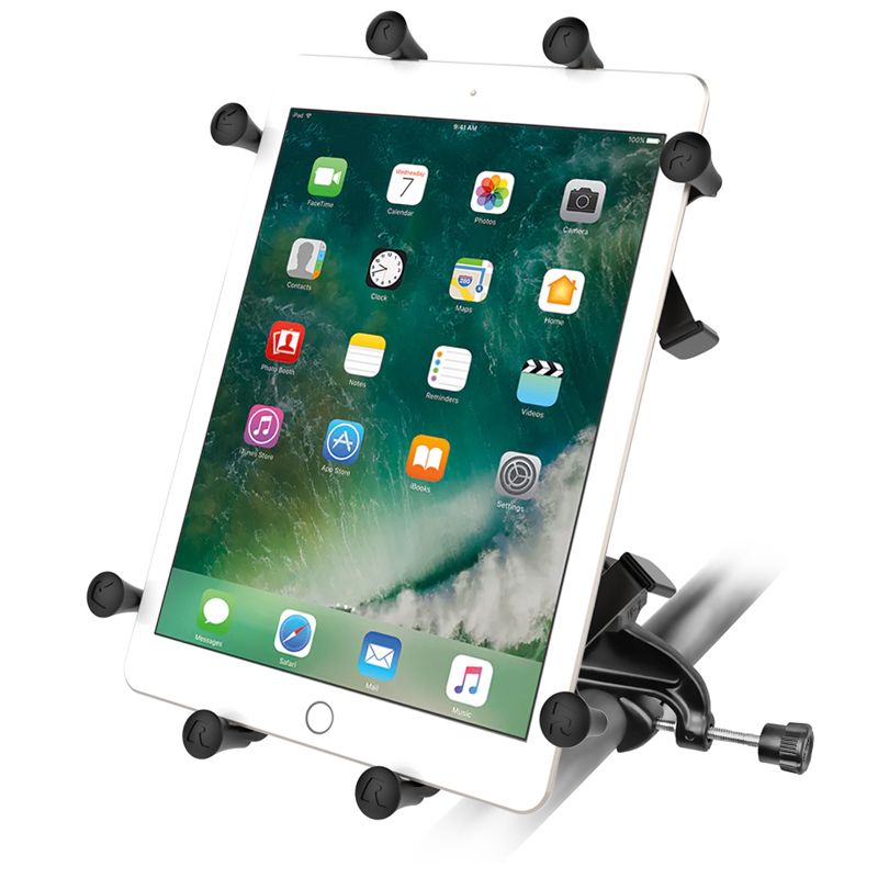RAM X-Grip® Bevestiging met Yoke Clamp Base voor 22,86 cm (9") -27,94 cm (11") Tablets - RAM Mounts RAM-B-121-UN9U afbeelding 3