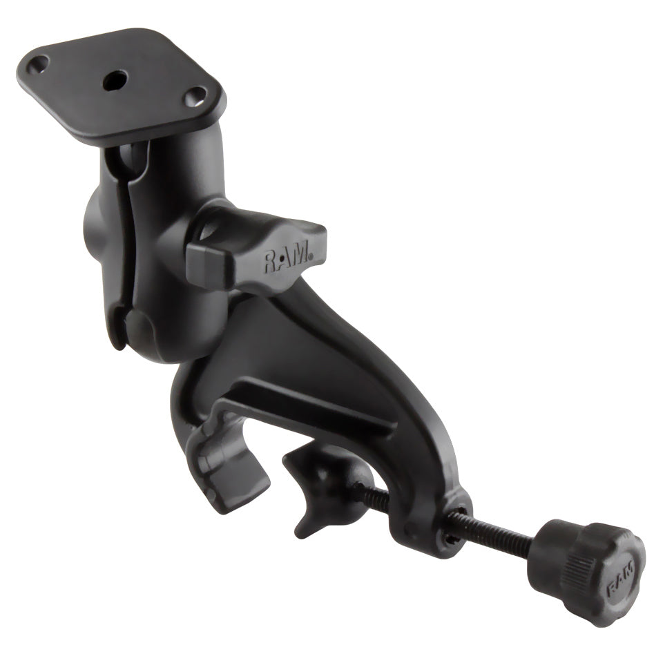 RAM dubbele bal juk klem montage met diamant plaat kort - RAM Mounts RAM-B-121U-A-238