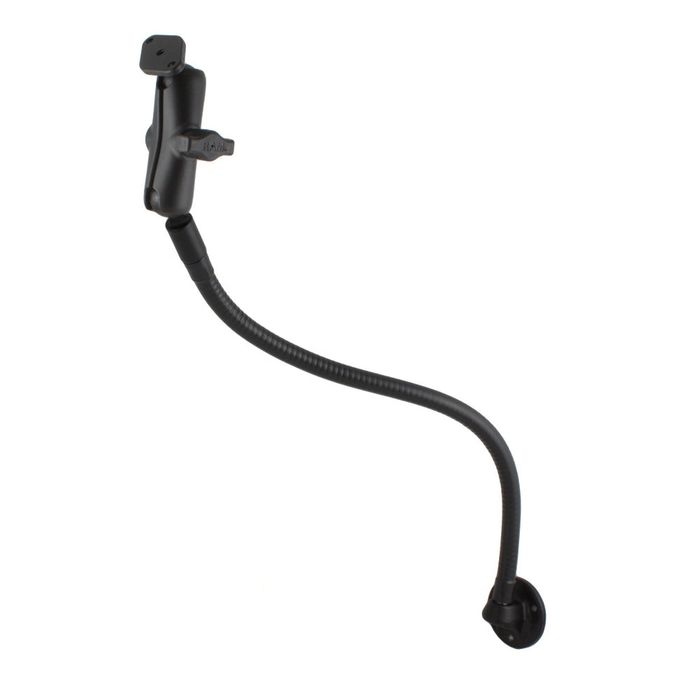 RAM 0 graden 18 flexibele pijp met dubbele balhouder - RAM Mounts RAM-B-123-018-INT1
