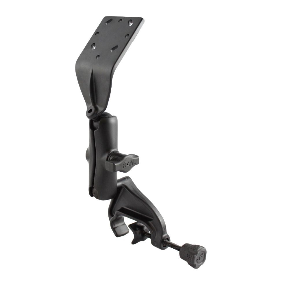 RAM Dubbele Bal Juk Klem Montage met Gekantelde Uitbreidingsplaat - Medium - RAM Mounts RAM-B-125U afbeelding 1