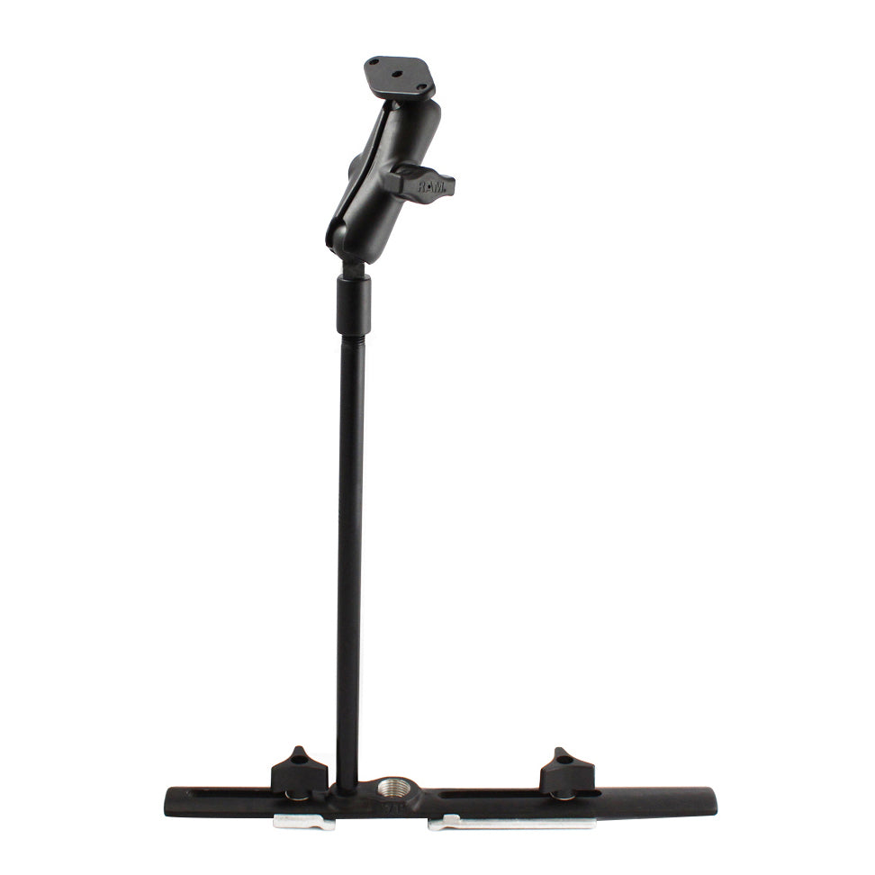 RAM cessna stoel rail montage met 12 flex arm en diamantplaat - RAM Mounts RAM-B-131-238