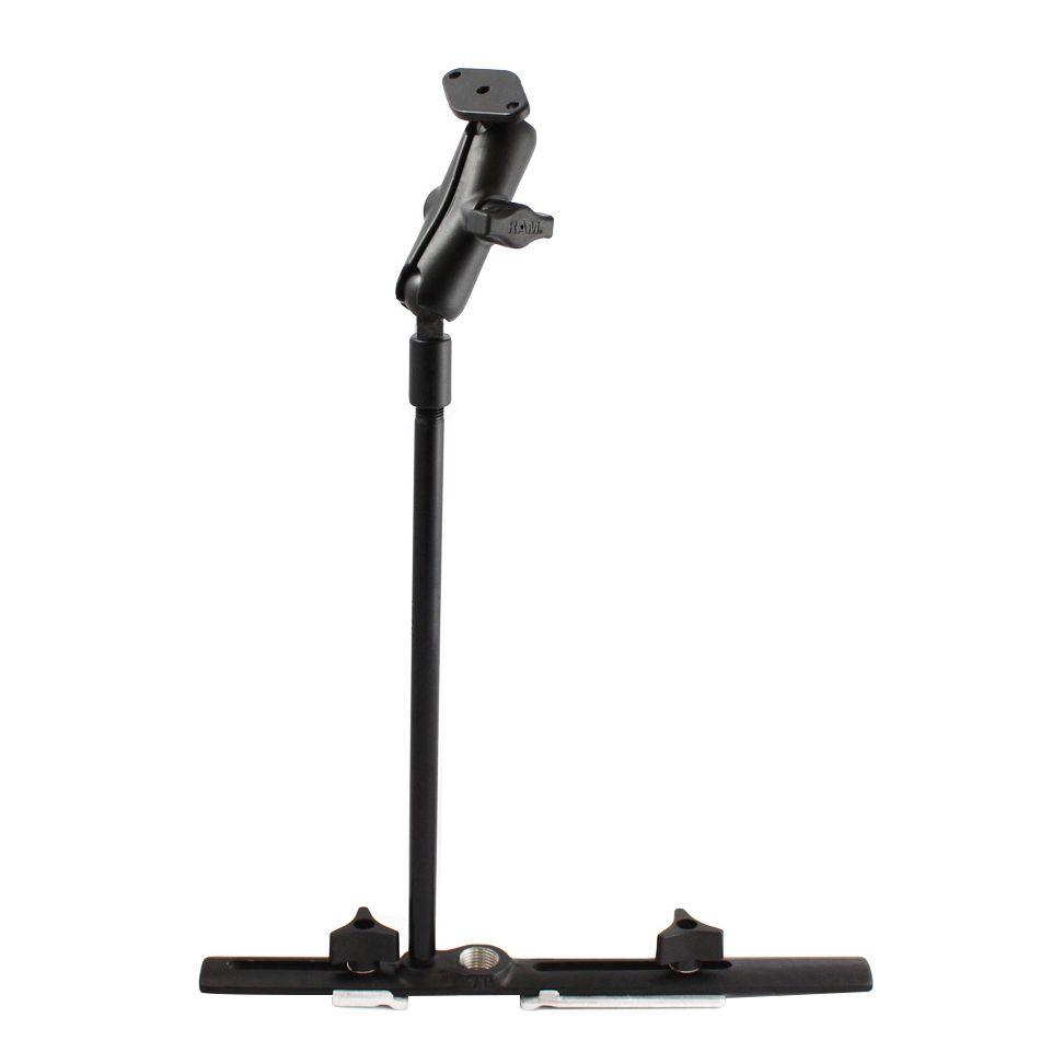 RAM Cessna Stoel Rail Montage met 12" Flex Arm en Diamantplaat - RAM Mounts RAM-B-131-238 afbeelding 1