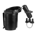 RAM level cup 16oz drinkhouder met u bout base 1 125 rails - RAM Mounts RAM-B-132-1RU