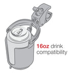 RAM Level Cup™ 16oz Drinkhouder met RAM Tough-Claw™ Mount - RAM Mounts RAM-B-132-400U afbeelding 7