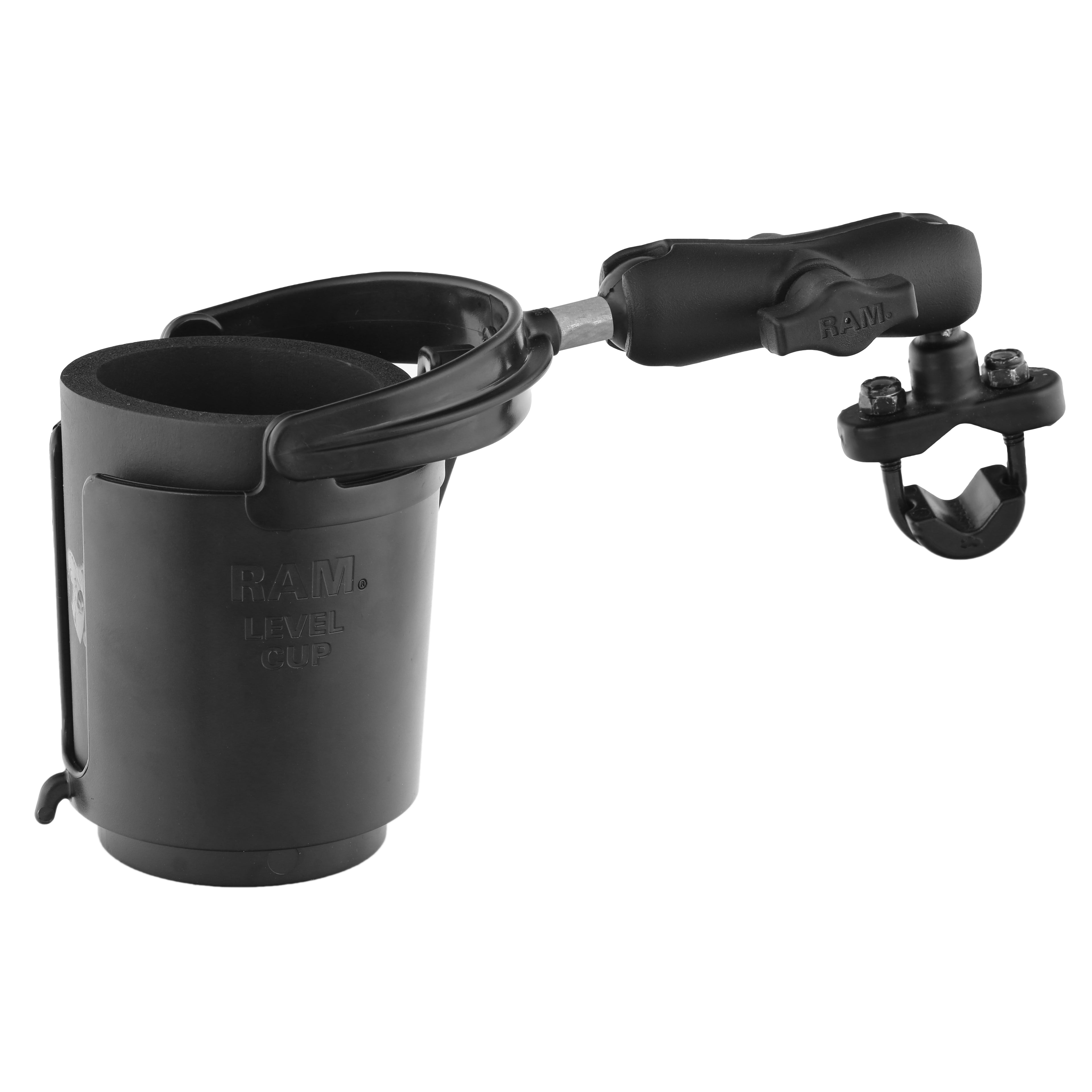 RAM Level Cup 16oz Drink Holder met U-Bout Base - .5" - 1.25" Rails - RAM Mounts RAM-B-132RU afbeelding 1
