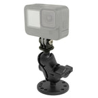RAM Drill-Down Dubbele Bal Montage met Universele Actie Camera Adapter - RAM Mounts RAM-B-138-A-GOP1U afbeelding 1