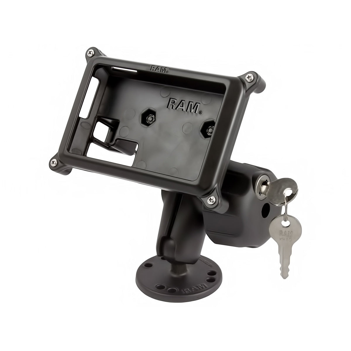 RAM Vergrendelbare Houder met Schroefbevestiging voor Garmin nuvi 200 Wide Series + Meer - RAM Mounts RAM-B-138-GA25LU afbeelding 2