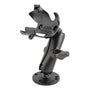 RAM drill down montage voor garmin approach en dakota 10 20 aluminium - RAM Mounts RAM-B-138-GA36
