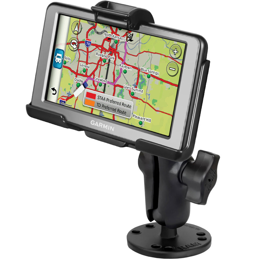 RAM EZ-Roll'r drill down mount voor garmin dezl 560lmt 560lt - RAM Mounts RAM-B-138-GA43U