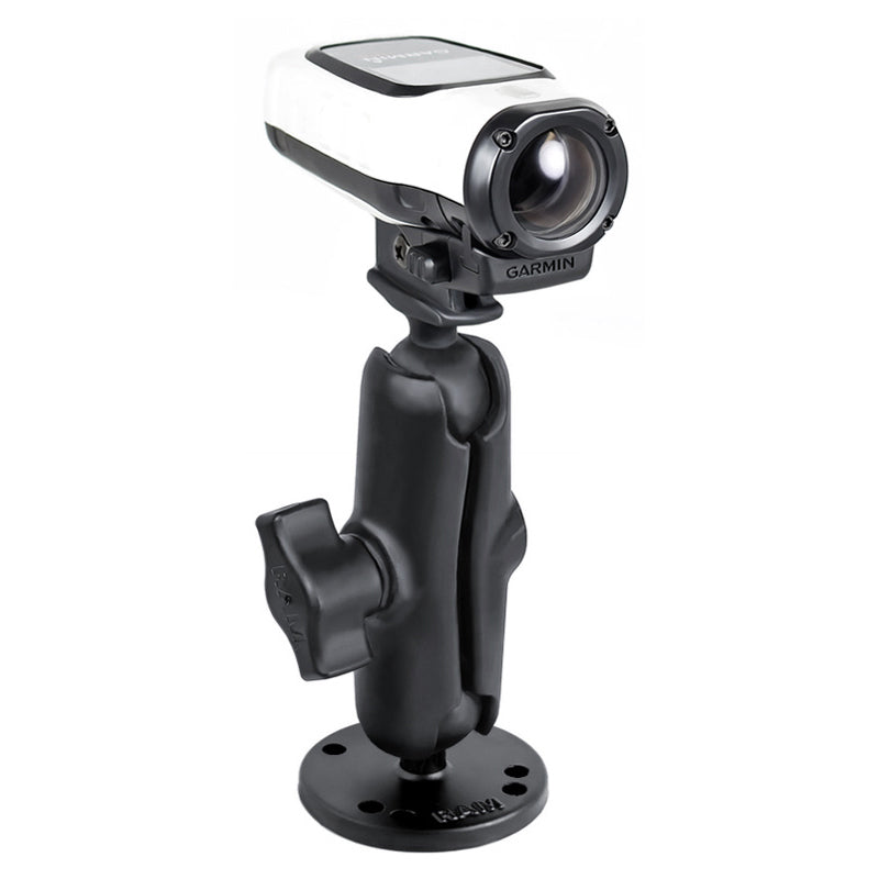 RAM boor naar beneden montage met garmin virb camera adapter - RAM Mounts RAM-B-138-GA63U
