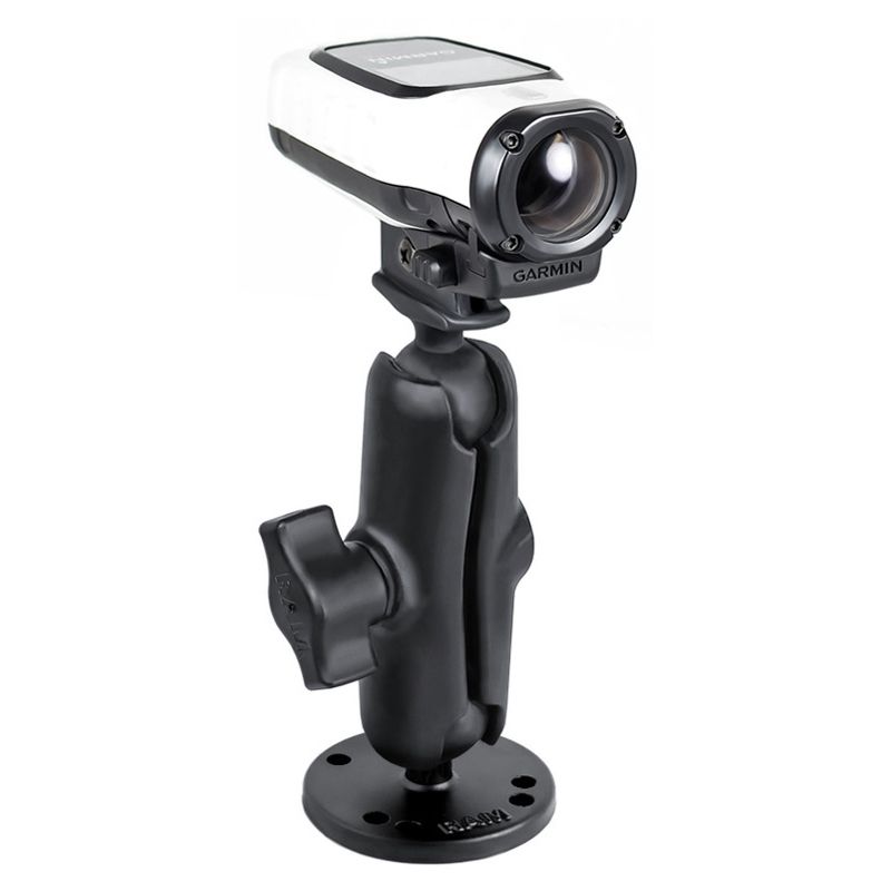 RAM boor-naar-beneden montage met Garmin VIRB™ camera adapter - RAM Mounts RAM-B-138-GA63U afbeelding 1