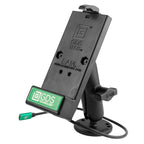 GDS® aangedreven USB-C 2.0 Telefoon Dock met Drill-Down Dubbele Bal Mount - RAM Mounts RAM-B-138-GDS-DOCK-V1CPU afbeelding 1