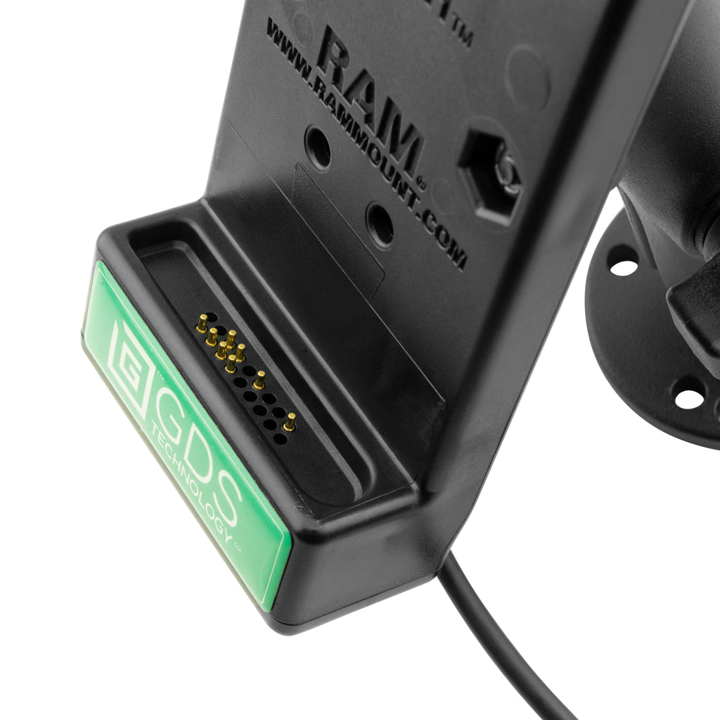 GDS® aangedreven USB-C 2.0 Telefoon Dock met Drill-Down Dubbele Bal Mount - RAM Mounts RAM-B-138-GDS-DOCK-V1CPU afbeelding 2