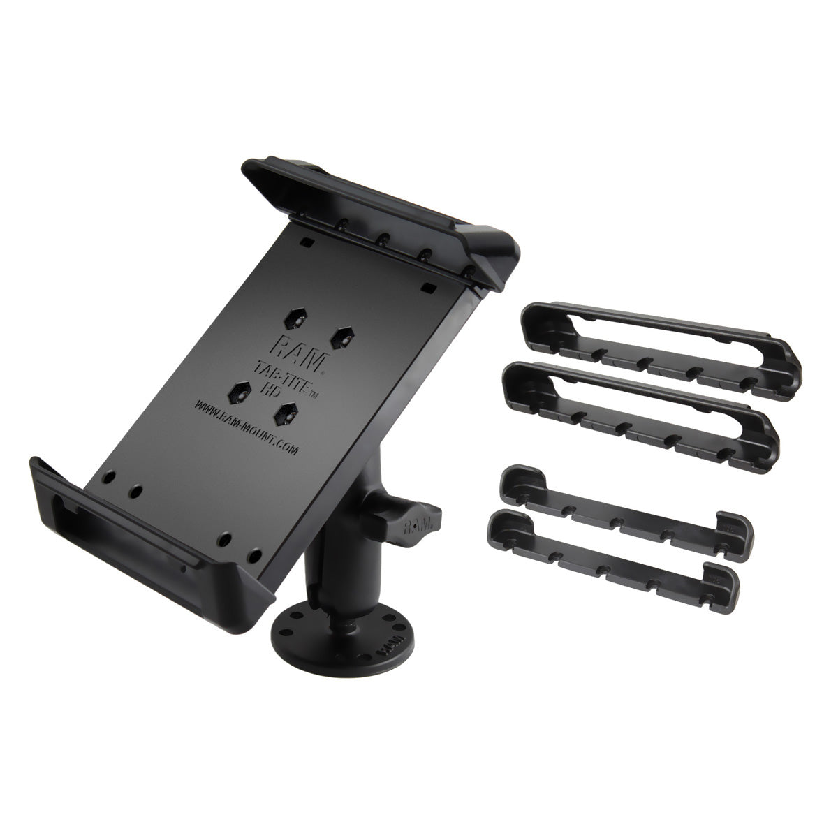 RAM Tab-Tite™ Boor-Down Mount voor kleine tablets - RAM Mounts RAM-B-138-TAB-SM afbeelding 1