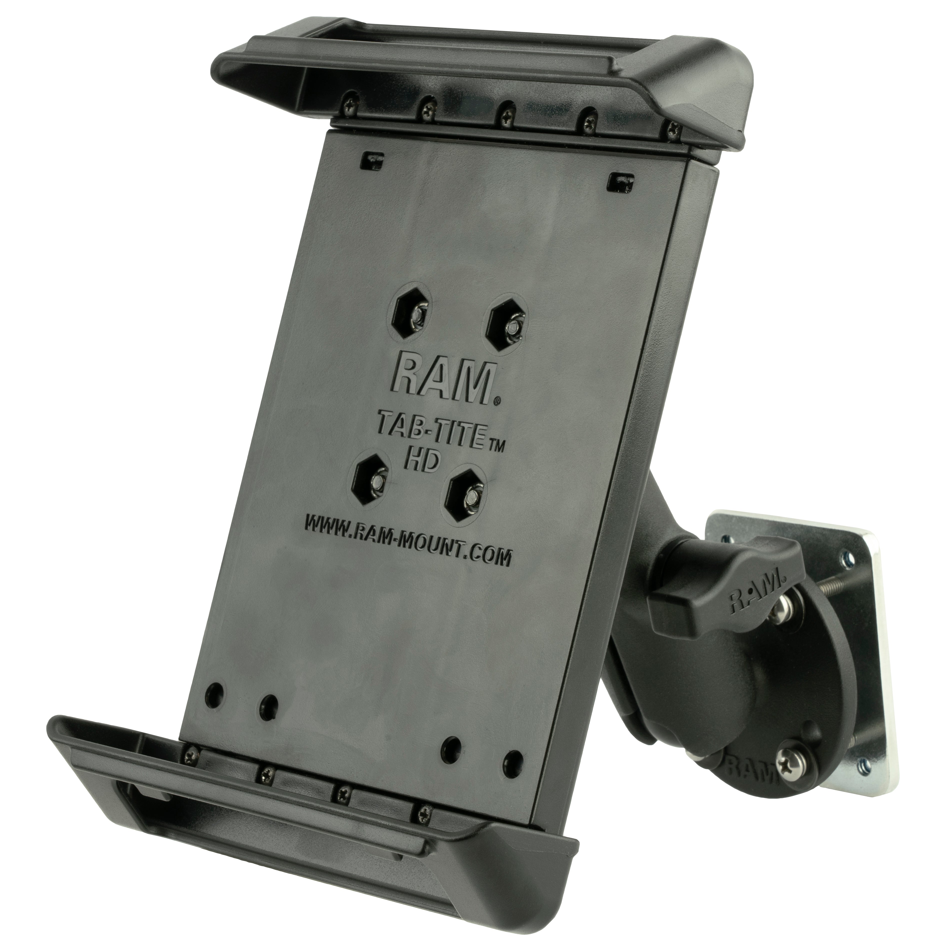 RAM tab tite schroef bevestiging montage met steun plaat voor kleine tablets - RAM Mounts RAM-B-138-TAB4-225B2U