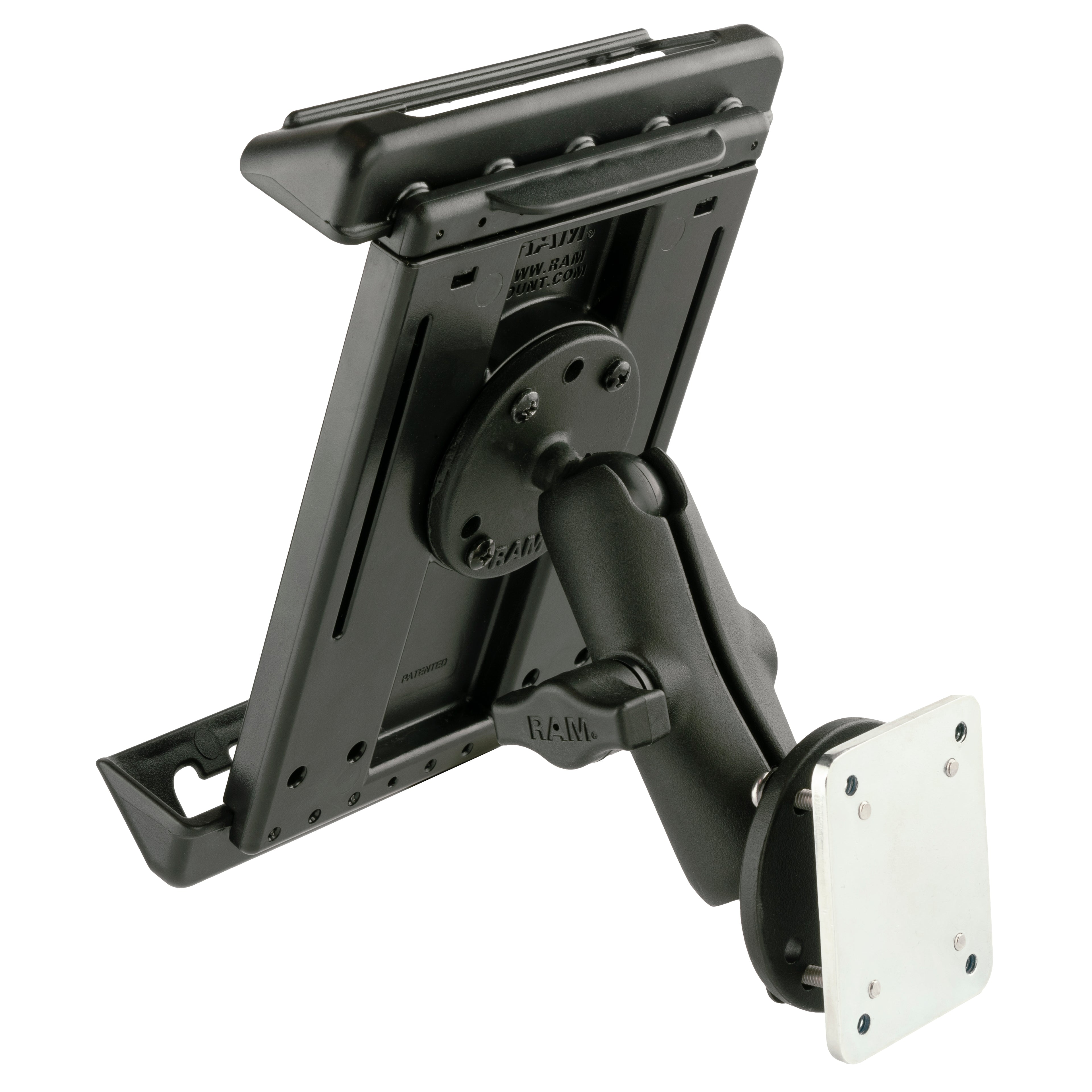RAM Tab-Tite™ Schroef bevestiging Montage met Steun Plaat voor Kleine Tablets - RAM Mounts RAM-B-138-TAB4-225B2U afbeelding 2