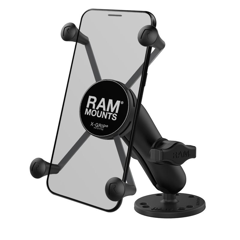 RAM X-Grip® Grote Telefoonhouder met Drill-Down Base - RAM Mounts RAM-B-138-UN10 afbeelding 1