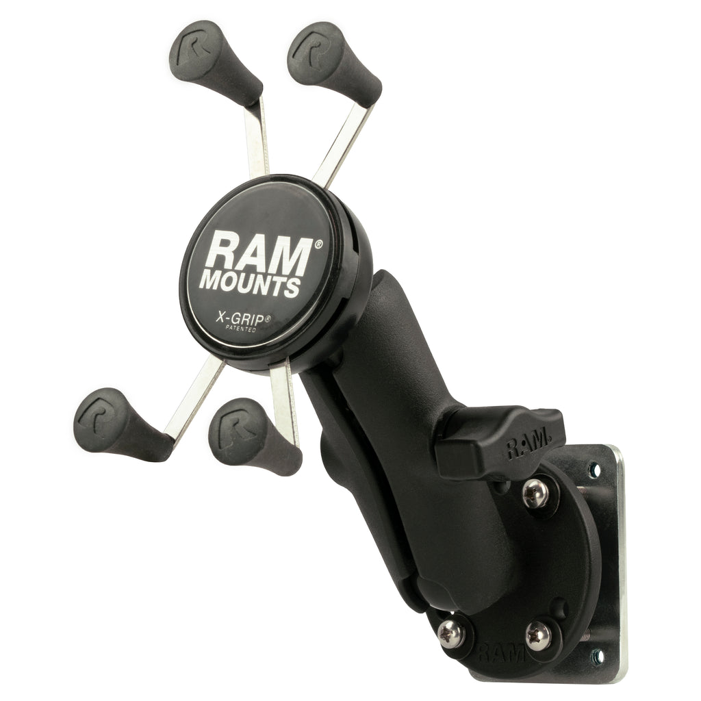 RAM X-Grip® Telefoonhouder met Boor-Down Base & Backer Plate - RAM Mounts RAM-B-138-UN7-225B2U afbeelding 1