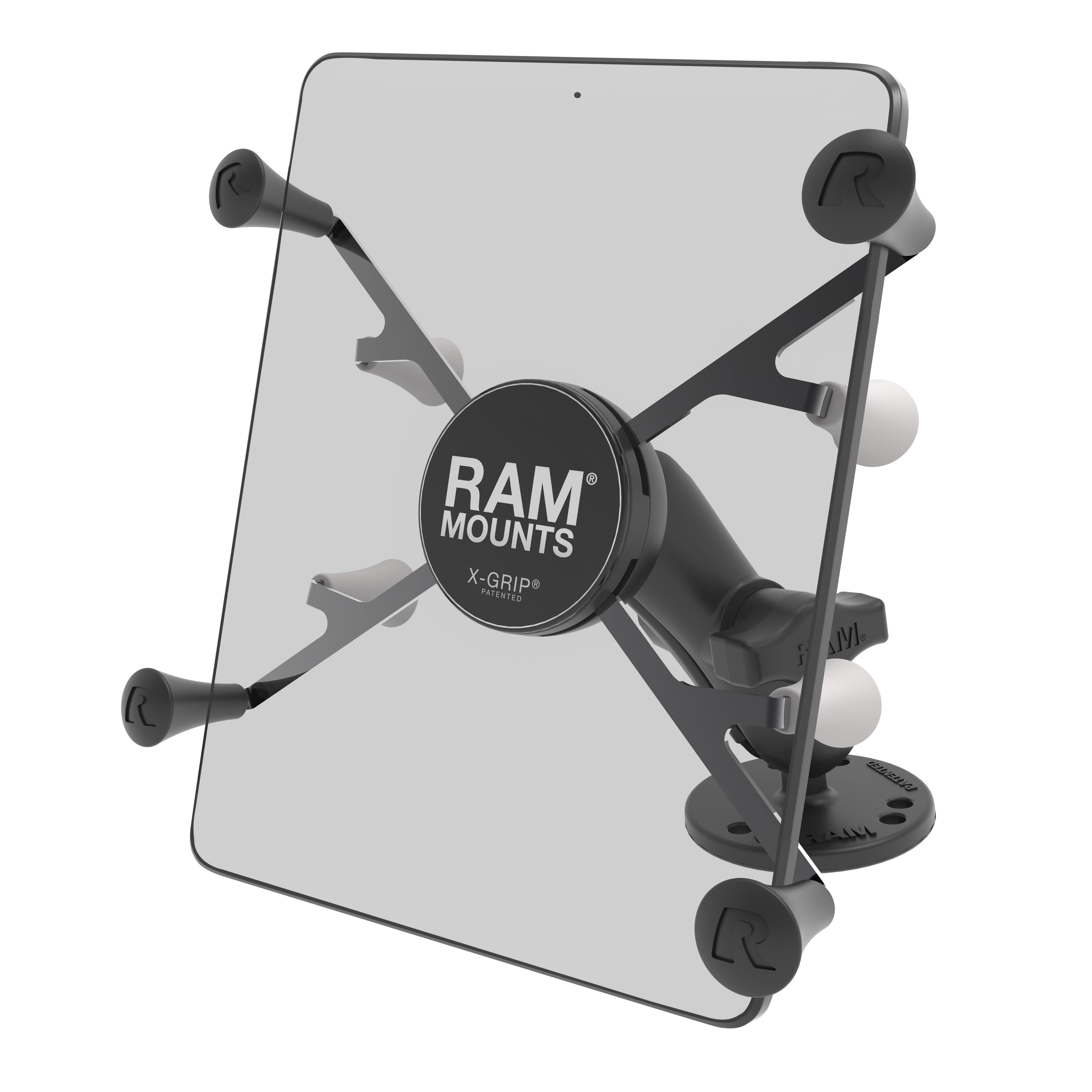 RAM X-Grip universele drill down montage voor 7 8 tablets - RAM Mounts RAM-B-138-UN8U