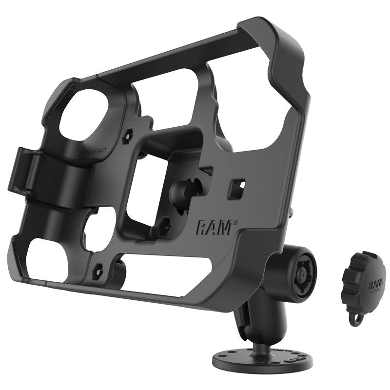 RAM EZ-Roll'r™ Drill-Down Mount voor Garmin Fleet 770, Overlander + Meer - RAM Mounts RAM-B-138L-GA75LU afbeelding 2