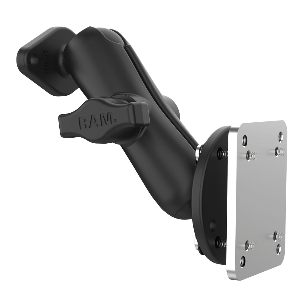 RAM dubbele kogelmontage met steunplaat en diamantplaat - RAM Mounts RAM-B-138U-225B2 afbeelding 3