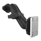 RAM dubbele kogelmontage met steunplaat en diamantplaat - RAM Mounts RAM-B-138U-225B2 afbeelding 3