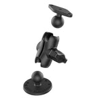 RAM Dubbele Bal Drill-Down Montage met Diamantplaat - Kort - RAM Mounts RAM-B-138U-A afbeelding 2