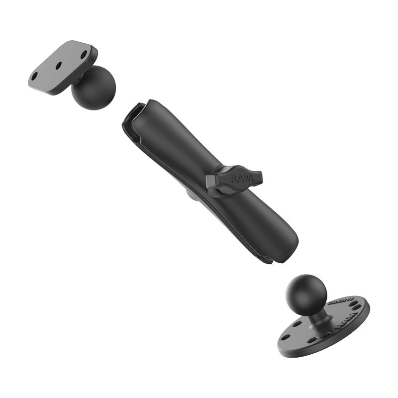 RAM Dubbele Bal Drill-Down Montage met Diamantplaat - Lang - RAM Mounts RAM-B-138U-C afbeelding 2