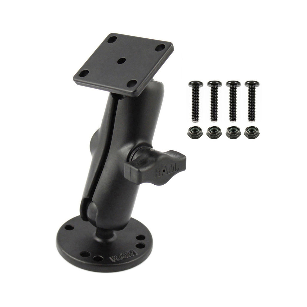 RAM drill down dubbele bal montage met hardware voor garmin gpsmap series - RAM Mounts RAM-B-139-G4U