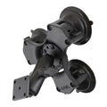 RAM twist locktrade triple zuignapbevestiging met rechthoekige amps plaat - RAM Mounts RAM-B-139U-224