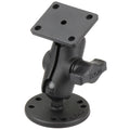 RAM drill down dubbele bal montage met rechthoek amps plaat kort - RAM Mounts RAM-B-139U-A
