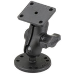 RAM drill down dubbele bal montage met rechthoek amps plaat kort - RAM Mounts RAM-B-139U-A