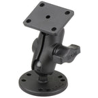 RAM Drill-Down Dubbele Bal Montage met Rechthoek AMPS-plaat - Kort - RAM Mounts RAM-B-139U-A afbeelding 1