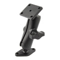 RAM dubbele bal mount met 2 gat 4 gat amps plates medium - RAM Mounts RAM-B-140U