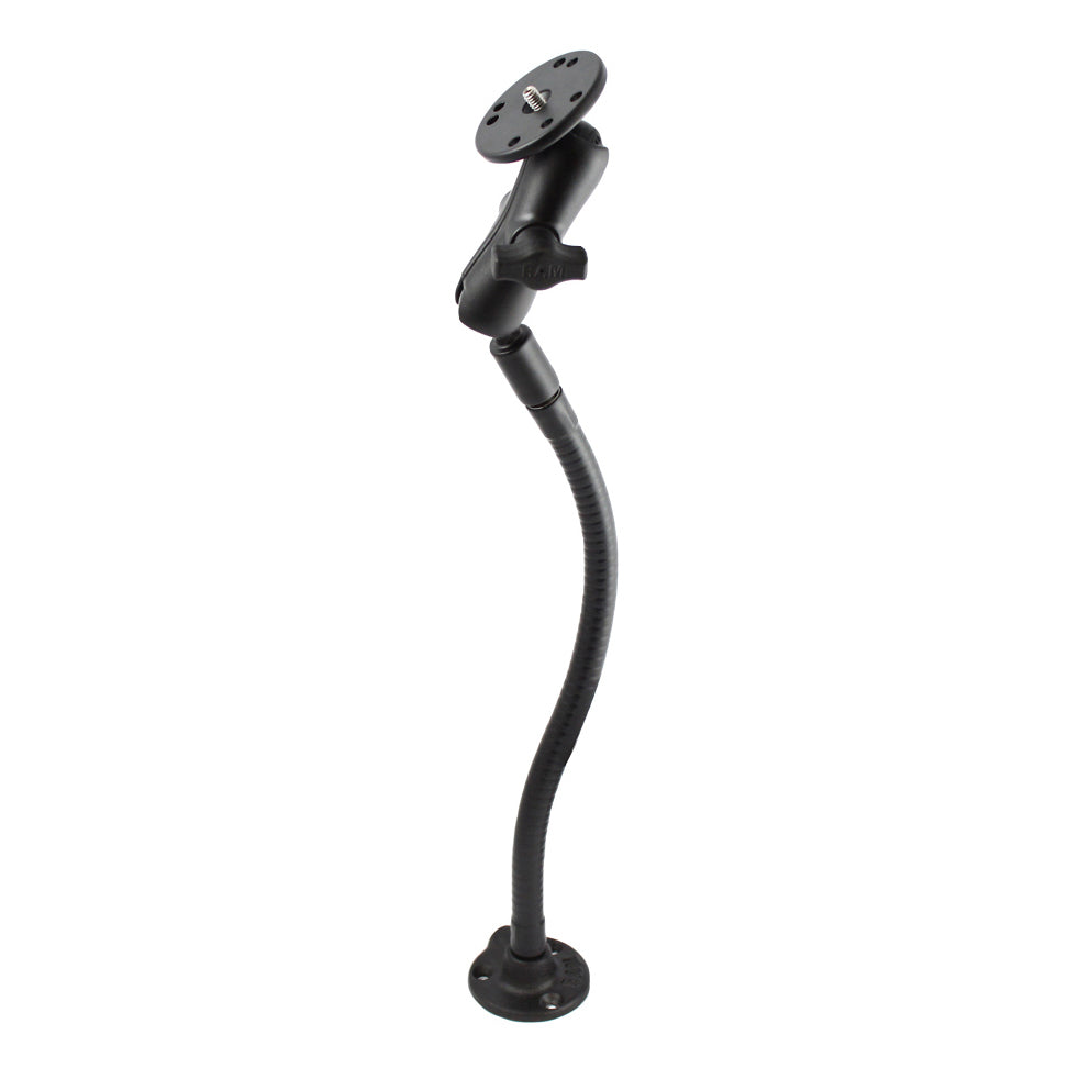 RAM 12 flex arm met dubbele balbevestiging en 14 20 geschroefde stud - RAM Mounts RAM-B-141-1290