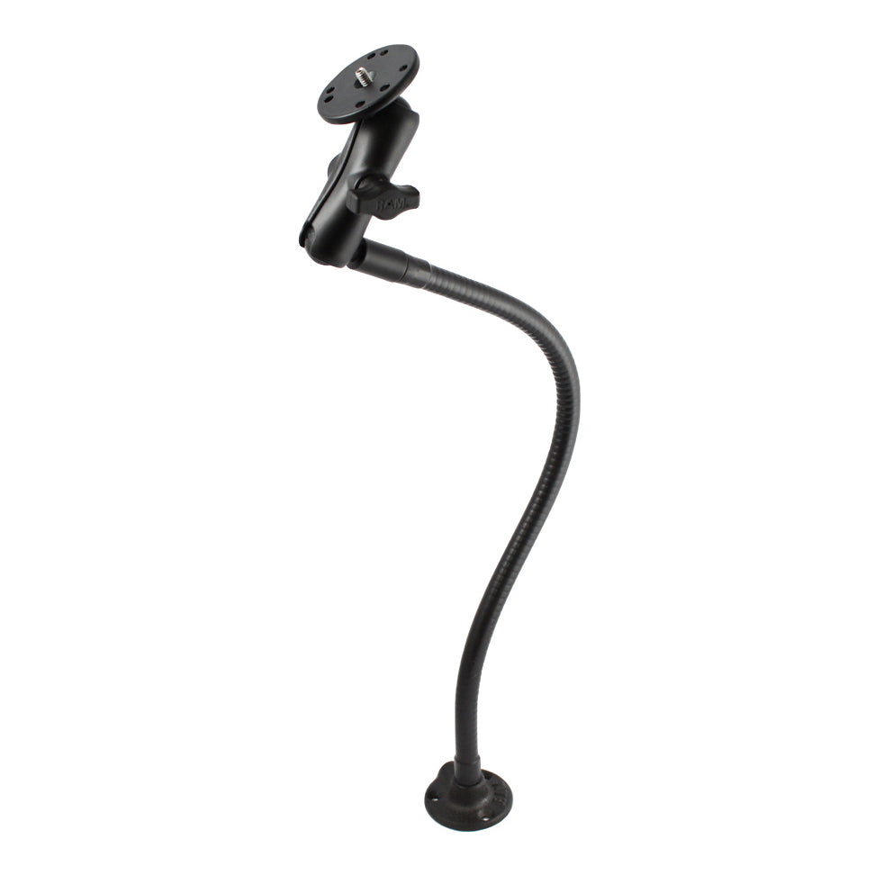 RAM 18 flex arm met dubbele balhouder en 14 20 gevlochten stud - RAM Mounts RAM-B-141-1890