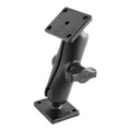 RAM drill down dubbele bal montage met rechthoek amps plates medium - RAM Mounts RAM-B-141U