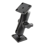 RAM drill down dubbele bal montage met rechthoek amps plates medium - RAM Mounts RAM-B-141U