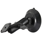 RAM Zuignap Dubbele Balhouder met Diamantplaat - RAM Mounts RAM-B-148U afbeelding 1