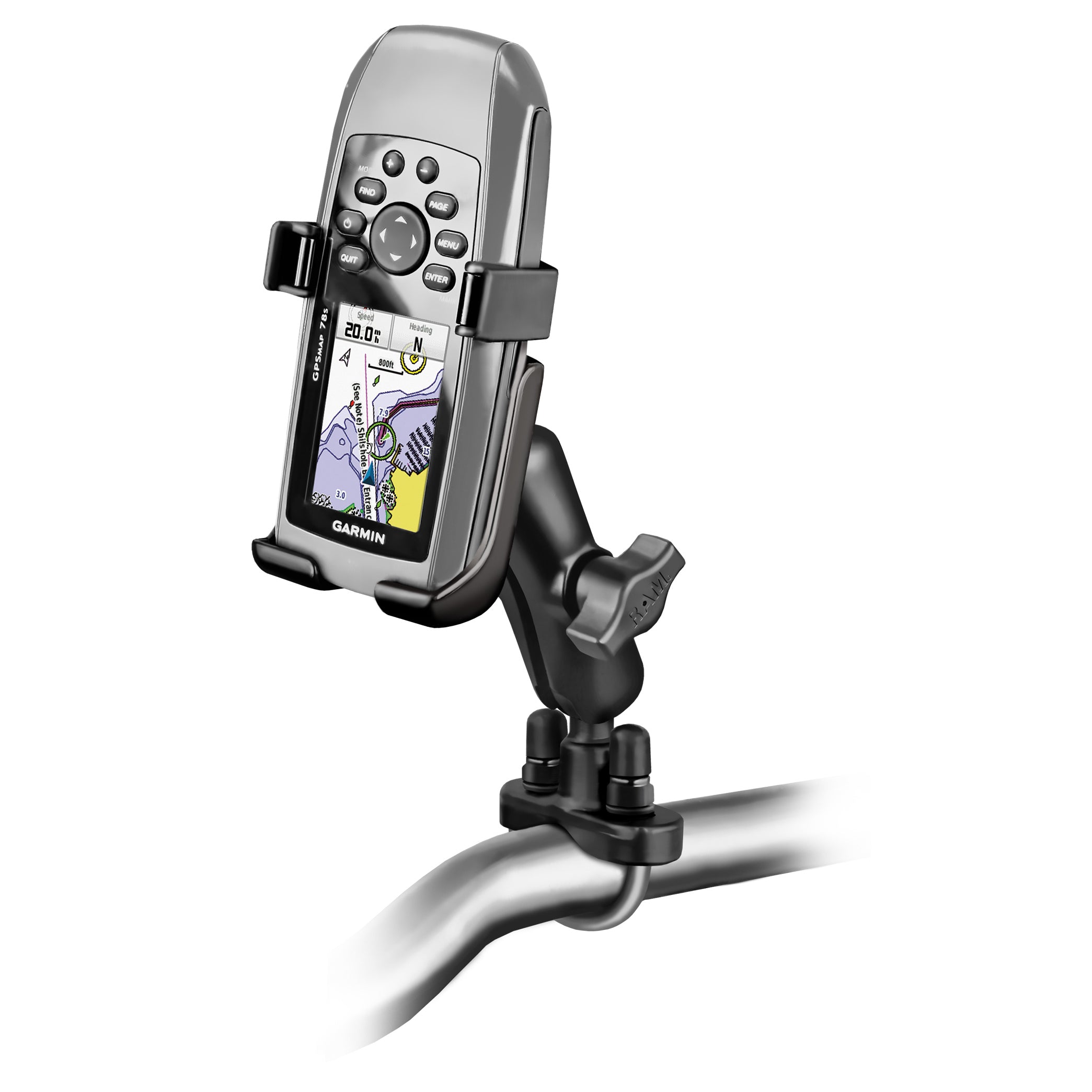 RAM u bout montage voor garmin gpsmap 73 78 78s 78sc rvs - RAM Mounts RAM-B-149-GA40U
