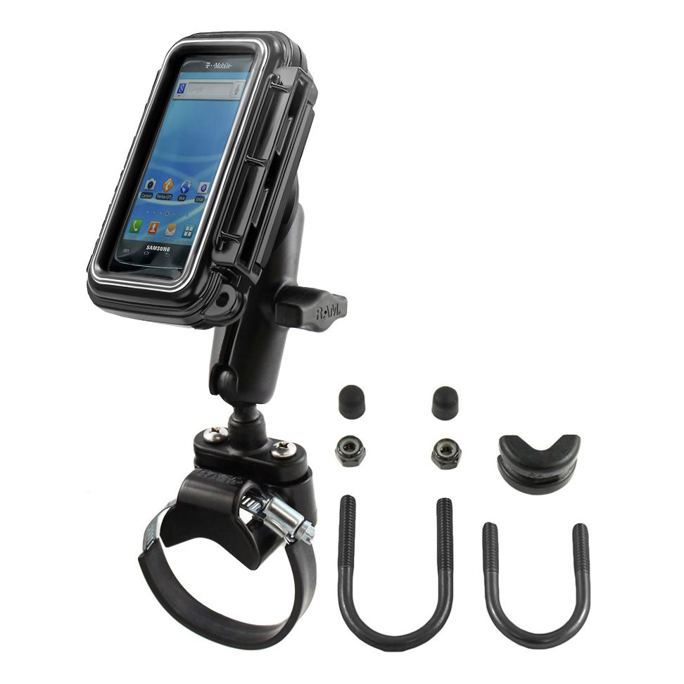 RAM Aqua Box® ATV/UTV Rail Montage voor Kleine Apparaten - RAM Mounts RAM-B-149Z-2-AQ3 afbeelding 1
