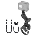 RAM atvside by side stuur u beugel montage met actioncamera adapter - RAM Mounts RAM-B-149Z-2-GOP1U