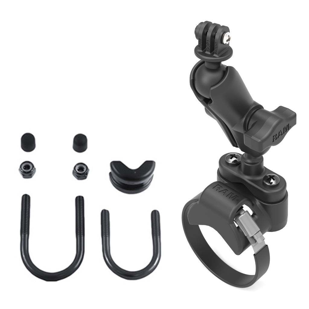 RAM ATV/Side By Side Stuur U-beugel montage met Actioncamera adapter - RAM Mounts RAM-B-149Z-2-GOP1U afbeelding 3