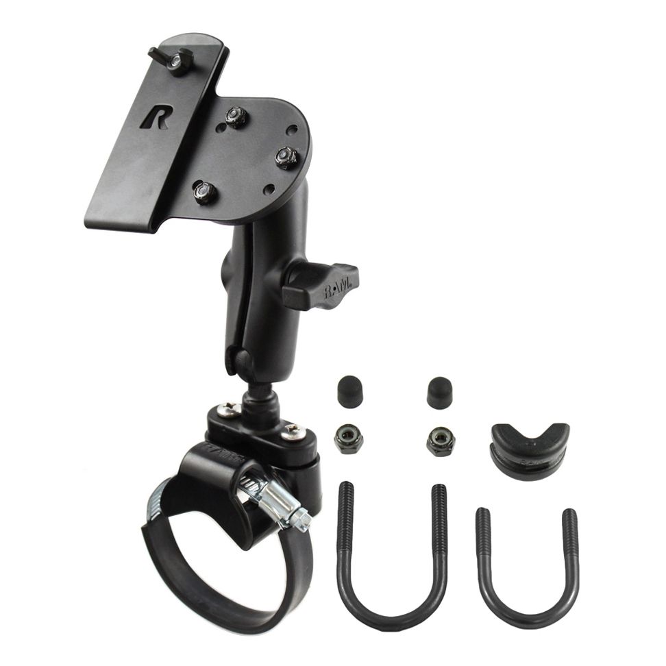 RAM ATV/Side By Side Dubbele Kogel Railmontage met Pistoolholster Clip - RAM Mounts RAM-B-149Z-2-GUN1U afbeelding 2
