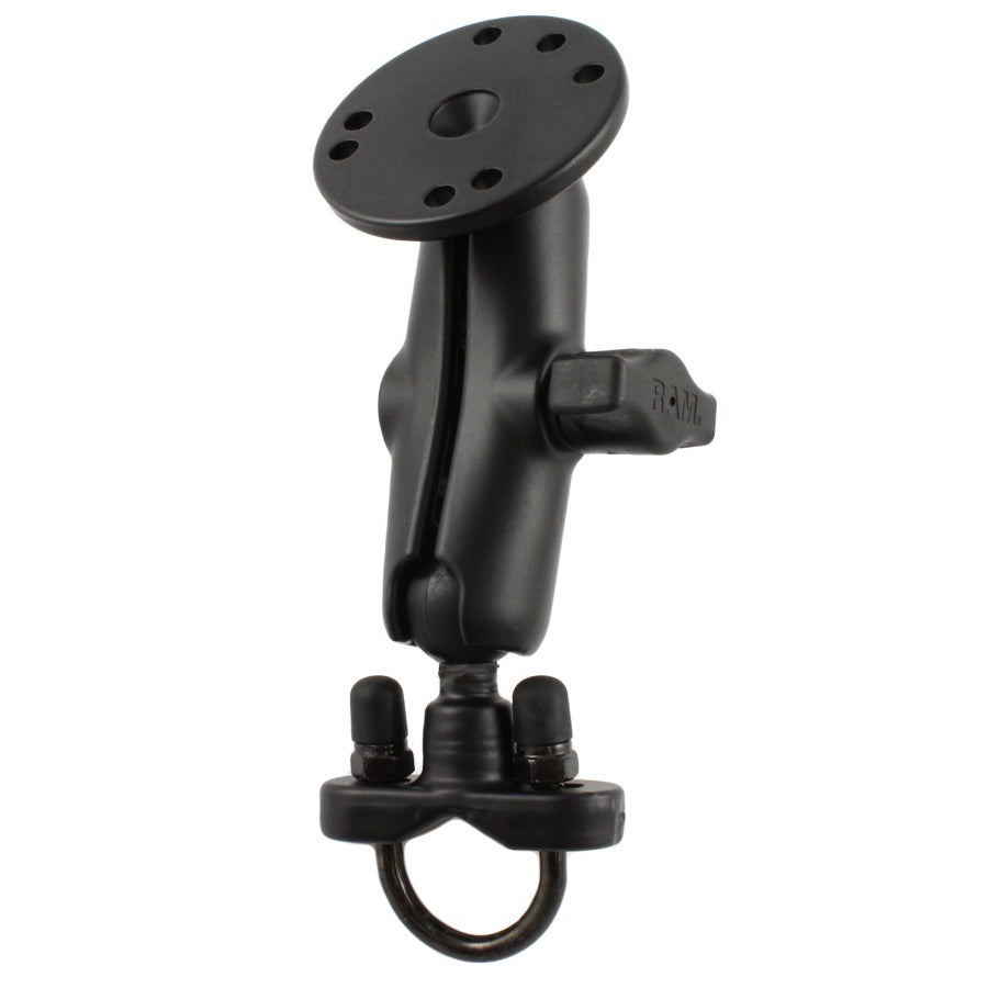 RAM stuur u bout dubbele bal montage met ronde plaat b maat medium - RAM Mounts RAM-B-149Z-202U
