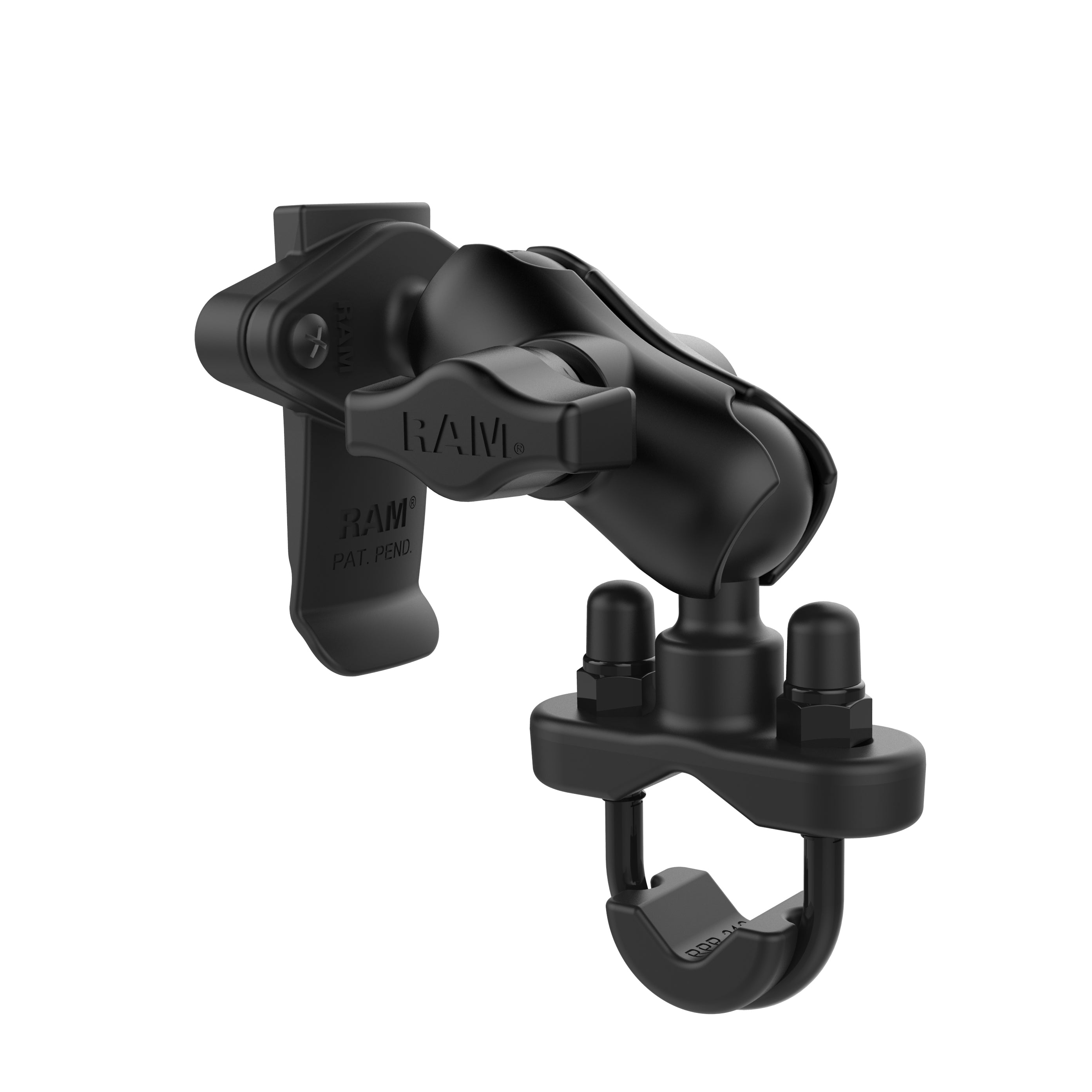RAM Rugwering Clip Garmin Montage met Stuur U-Bolt Base - RAM Mounts RAM-B-149Z-A-GA76U afbeelding 2