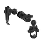 RAM Rugwering Clip Garmin Montage met Stuur U-Bolt Base - RAM Mounts RAM-B-149Z-A-GA76U afbeelding 3