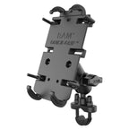 RAM quick grip xl telefoonhouder met stuur u bout basis korte arm - RAM Mounts RAM-B-149Z-A-PD4U